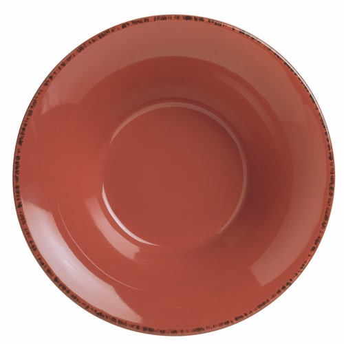 Libbey FH-515R Farmhouse® 20 oz. Barn Red Soup Bowl