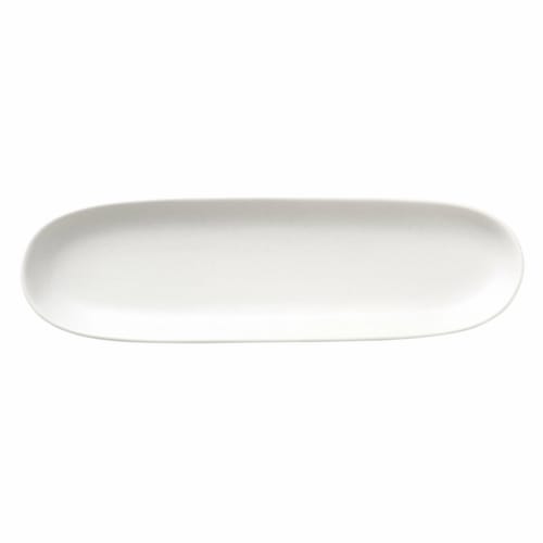 Libbey DRI-11-D Driftstone 13.25" x 4" Oval Driftwood Coupe Tray