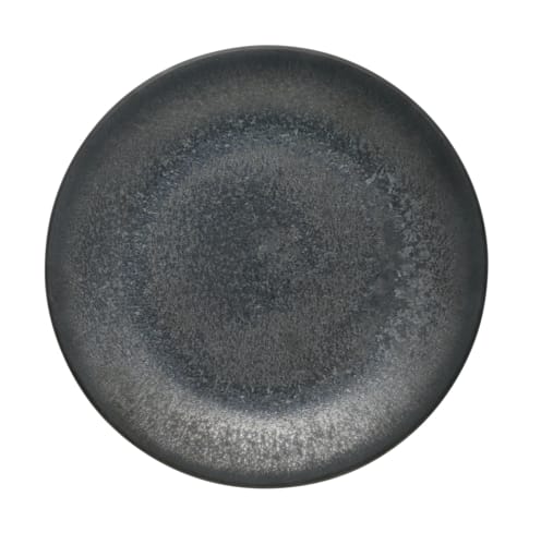 Libbey 109707 Ignea 5.875" Round Black Coupe Plate