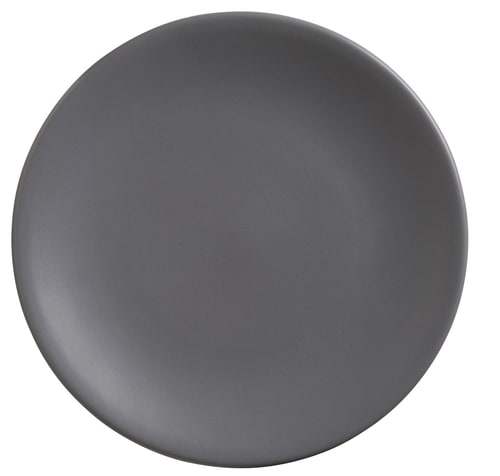 Libbey DRI-3-G Driftstone 11" Round Granite Coupe Plate