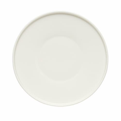 Libbey 109718 Ares 8.875" Round White Royal Rideau™ Coupe Plate