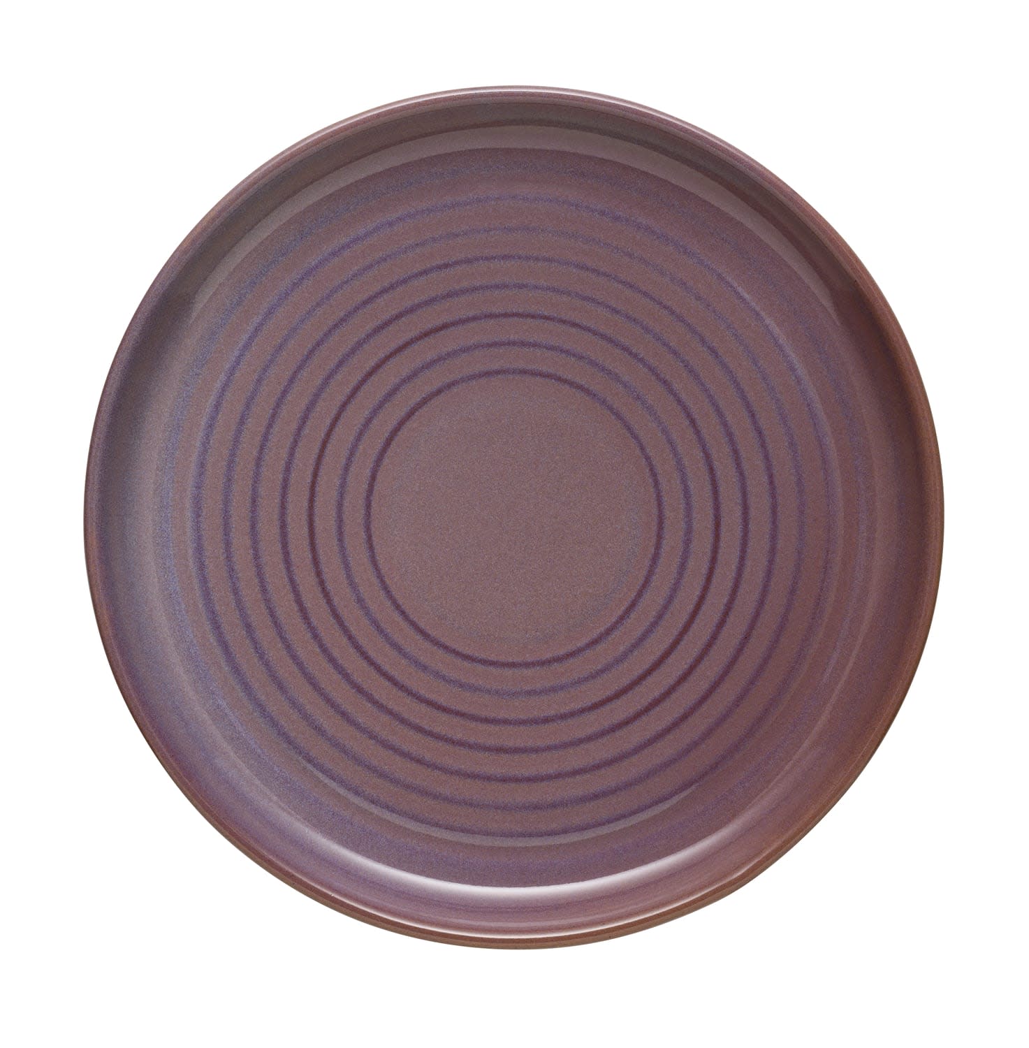 Libbey 109777 Canyonlands 11.125" Round Muave Stacking Coupe Plate