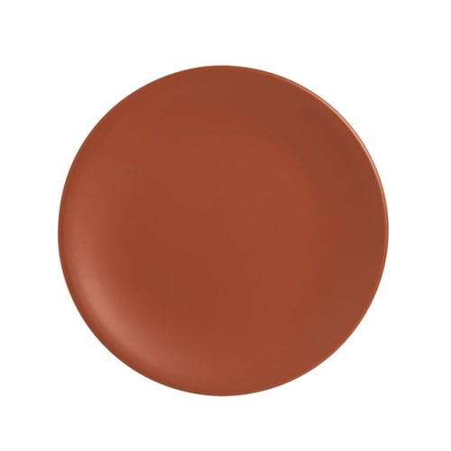 Libbey DRI-3-C Driftstone 11" Round Clay-Color Coupe Plate