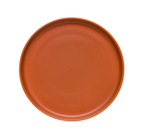 Libbey DRI-20-C Driftstone 10.5" Round Clay-Color Coupe Plate