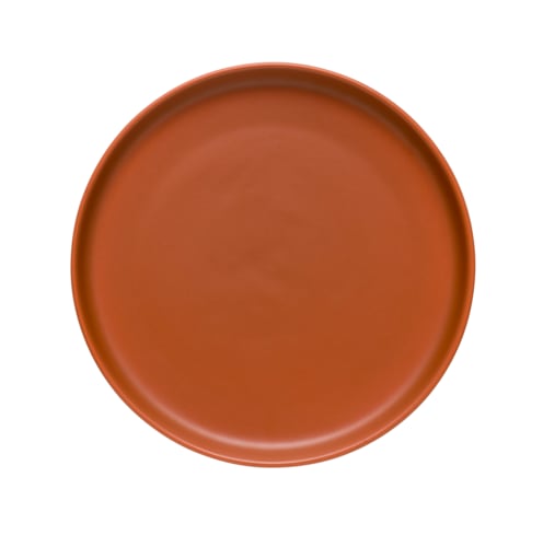 Libbey DRI-19-C Driftstone 9" Round Clay-Color Coupe Plate