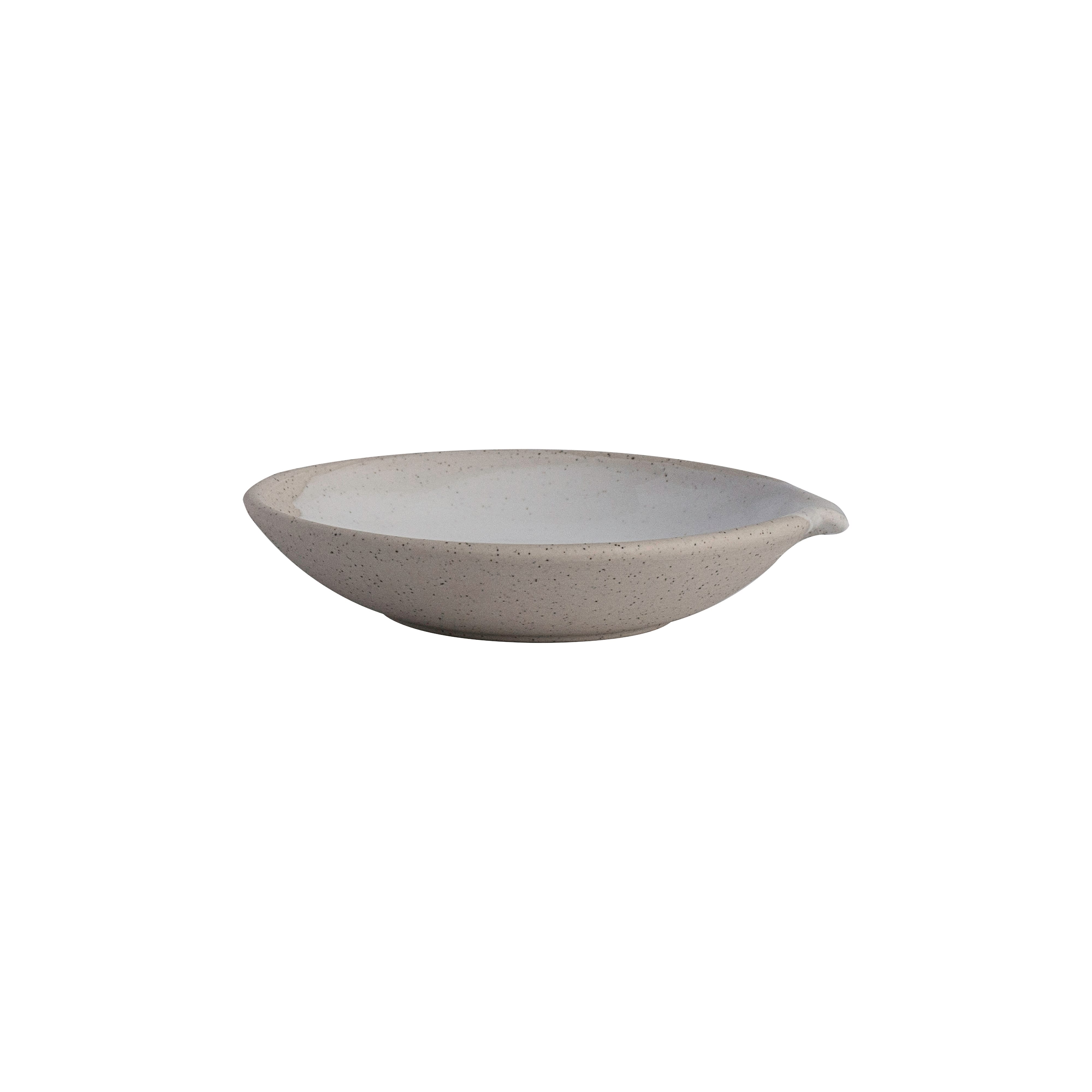 Off Grid Studio Gembrook White Bowl L 5.0" W 4.625" H 1.0" (3.75 oz) 36/Case