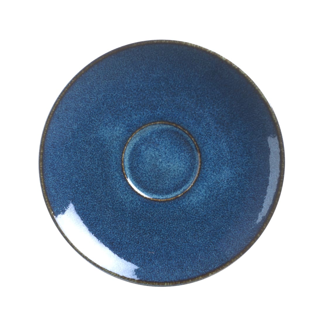 Rene Ozorio - Wabi Sabi Indigo Coupe Saucer D 6.0" 12/Case