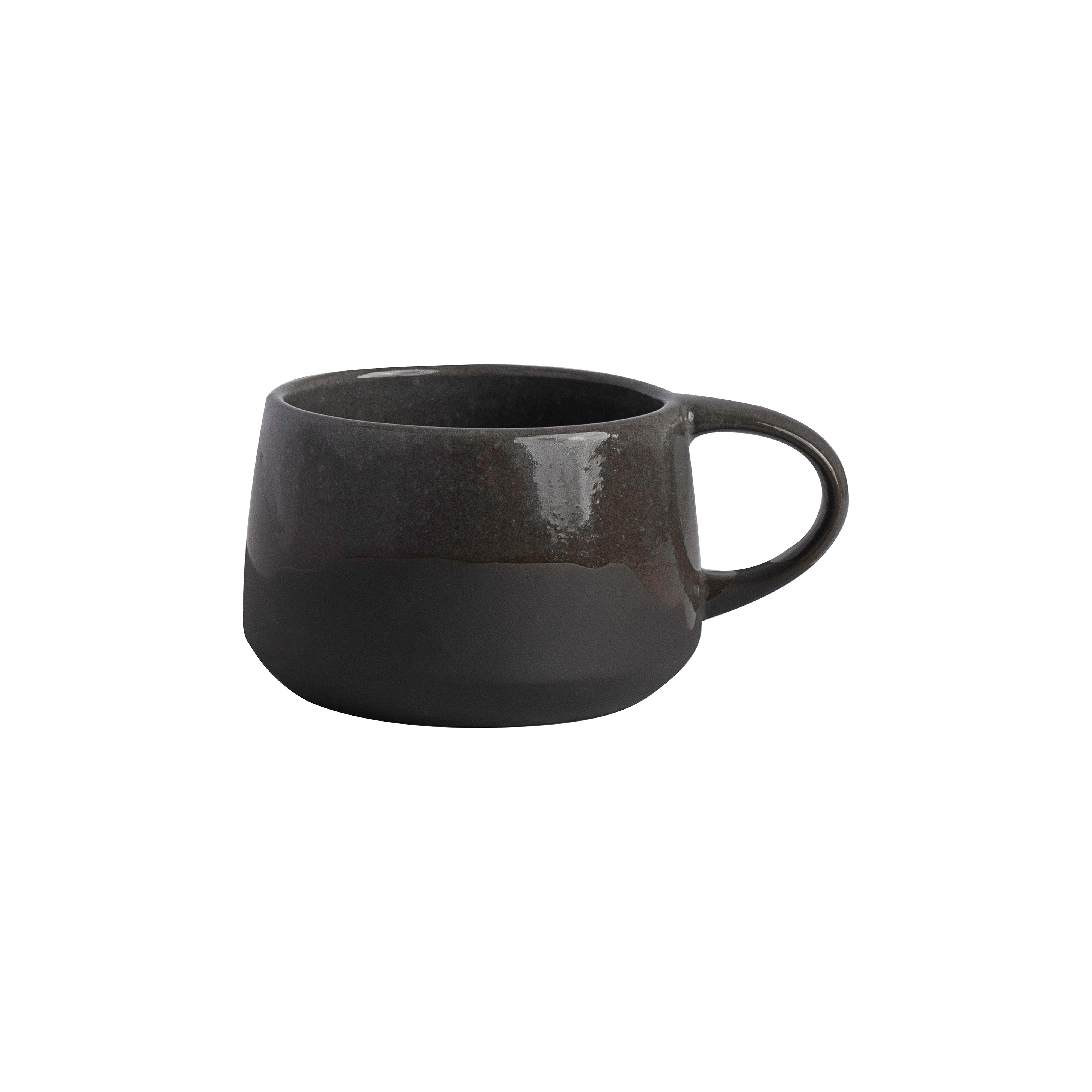 Off Grid Studio Gembrook Gray Mug L 5.0" W 3.5" H 2.375" (11.0 oz) 24/Case