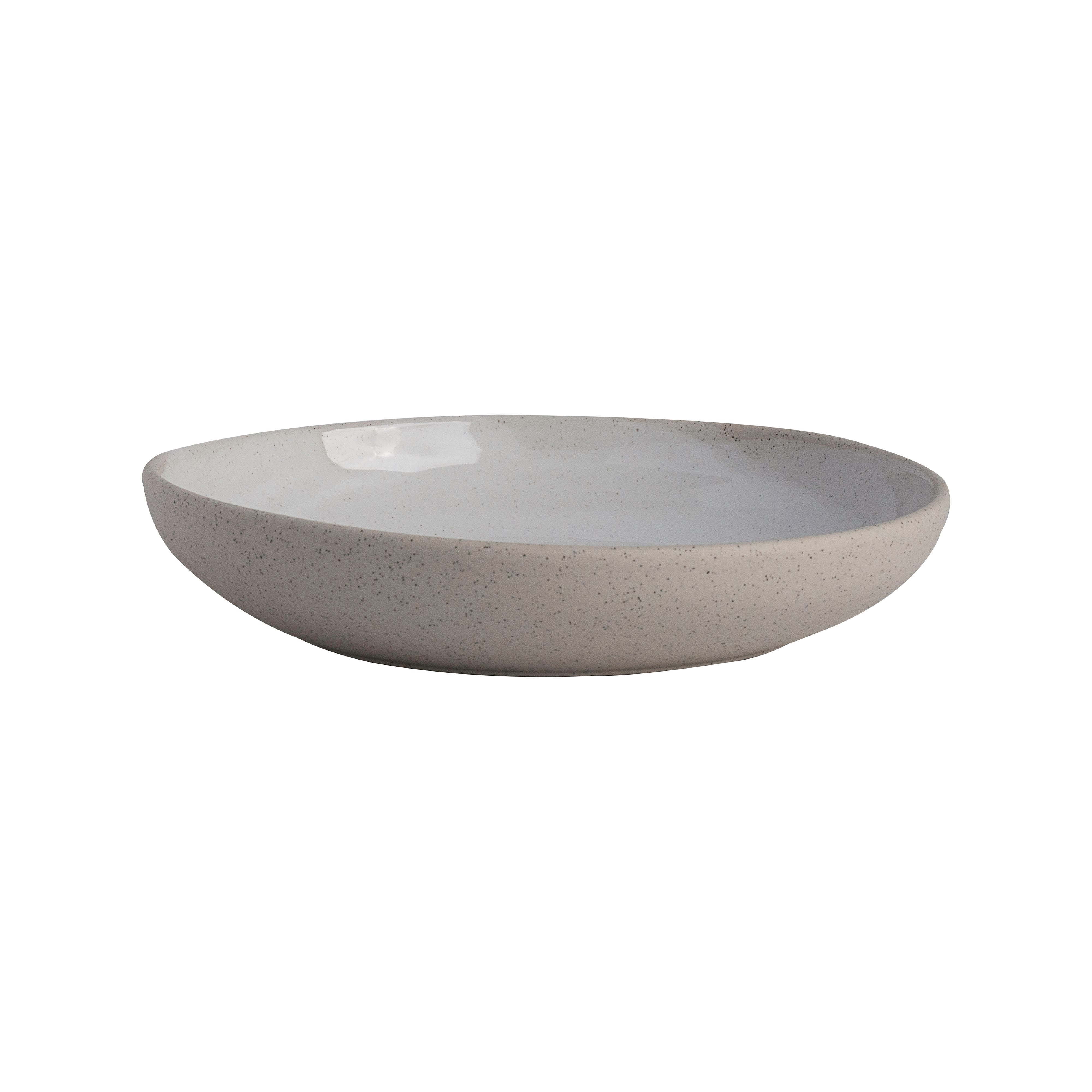 Off Grid Studio Gembrook White Bowl D 10.5" H 1.75" (1.5 qt) 12/Case