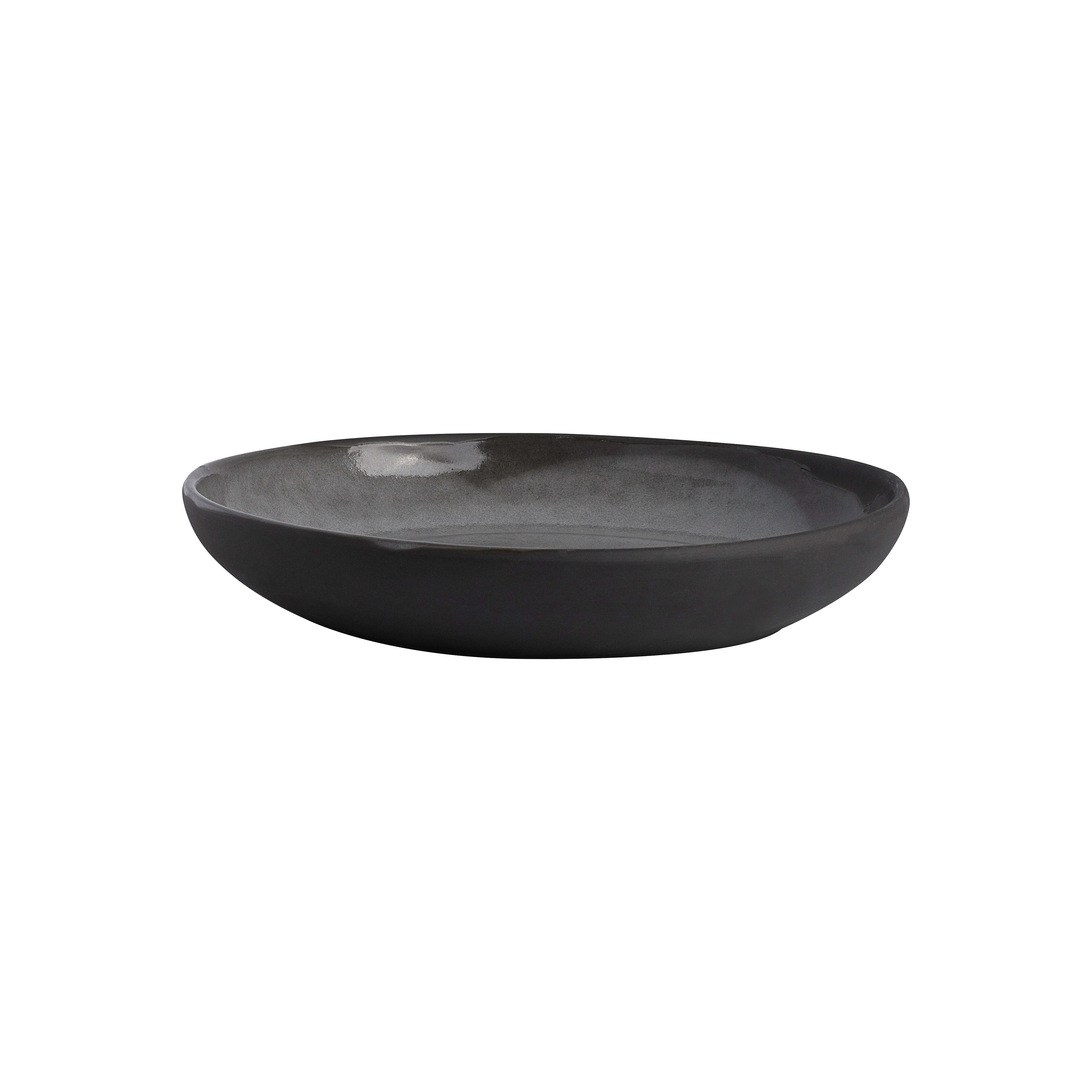 Off Grid Studio Gembrook Gray Bowl D 9.0" H 1.75" (1.25 qt) 24/Case