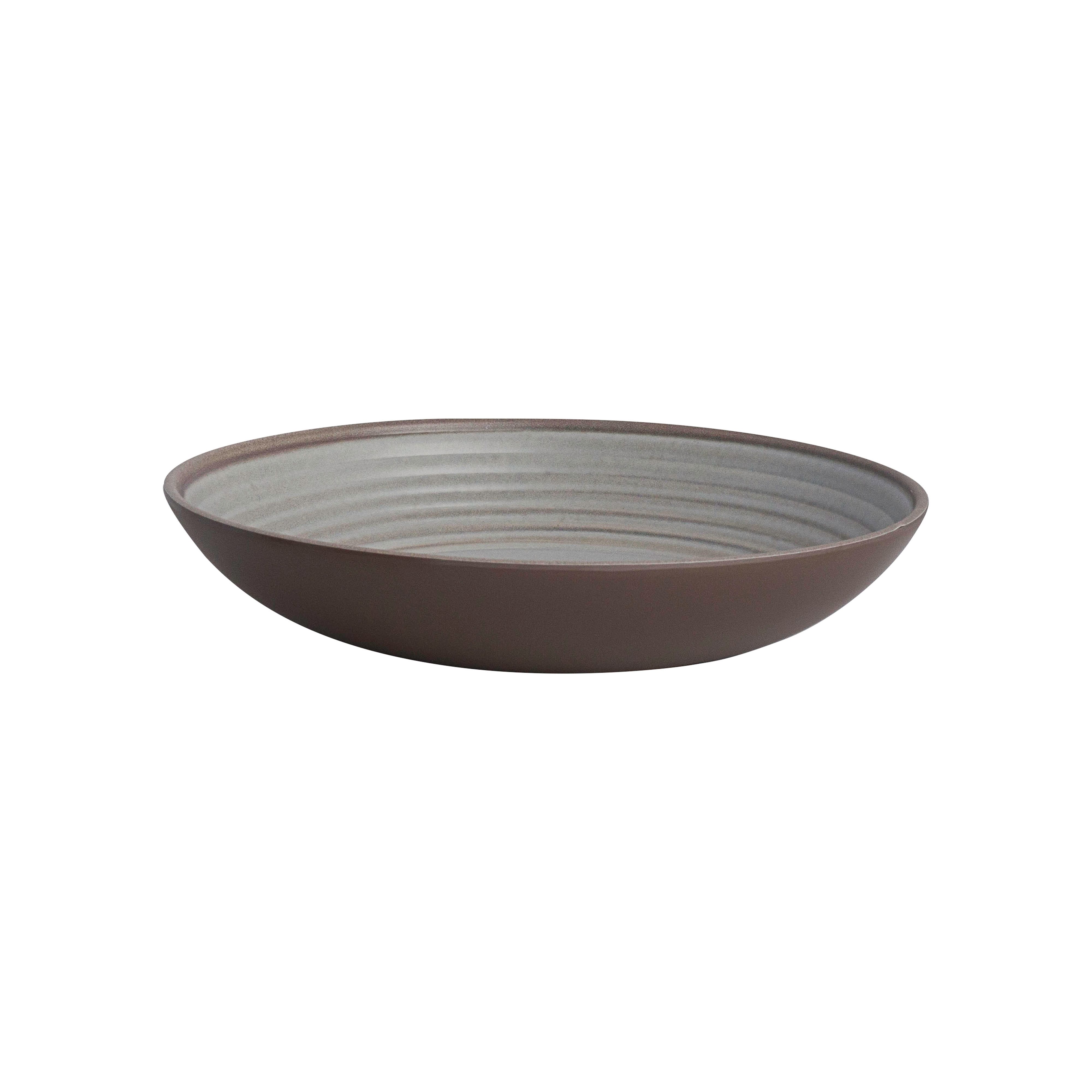 Steelite 7178TM706 Creations Salinas 48 oz. Round Grigio Gray Bowl