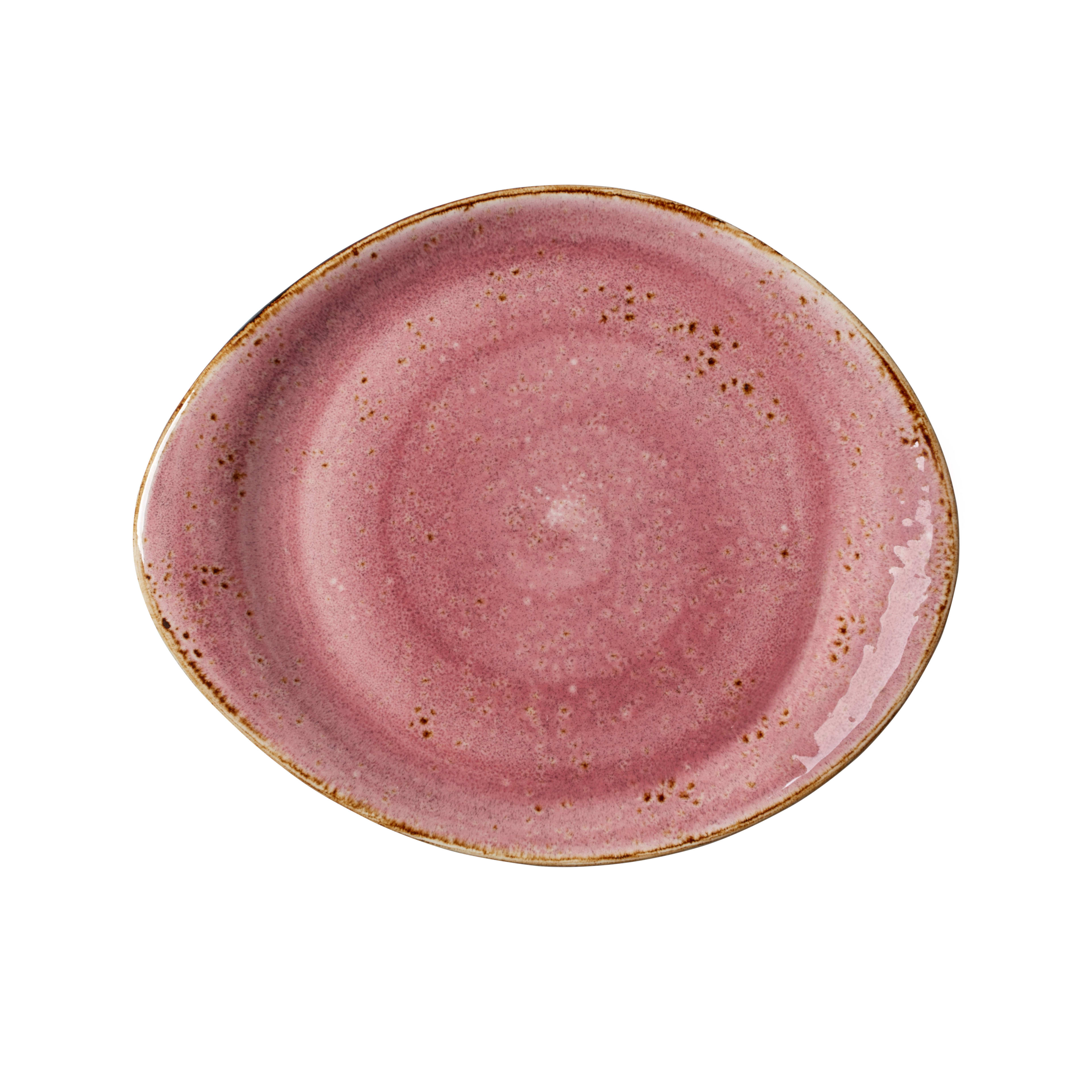 Steelite Performance Craft Raspberry Plate L 10.0" W 8.125" 12/Case