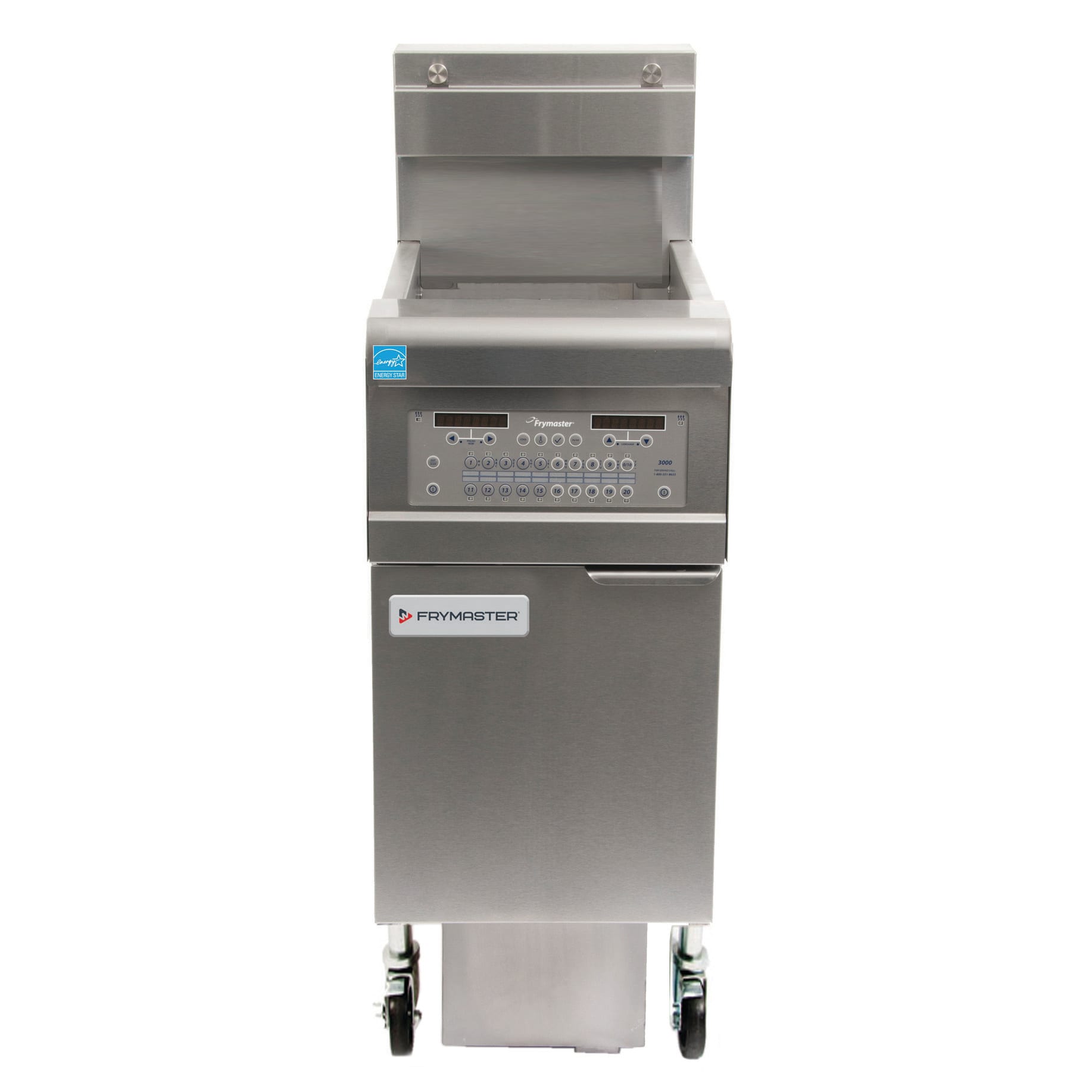 Frymaster FPGL130C OCF30™ 30 lb. Open-Pot LP Gas Floor Deep Fryer, 1-Pot, w/ SMART4U 3000 Controller