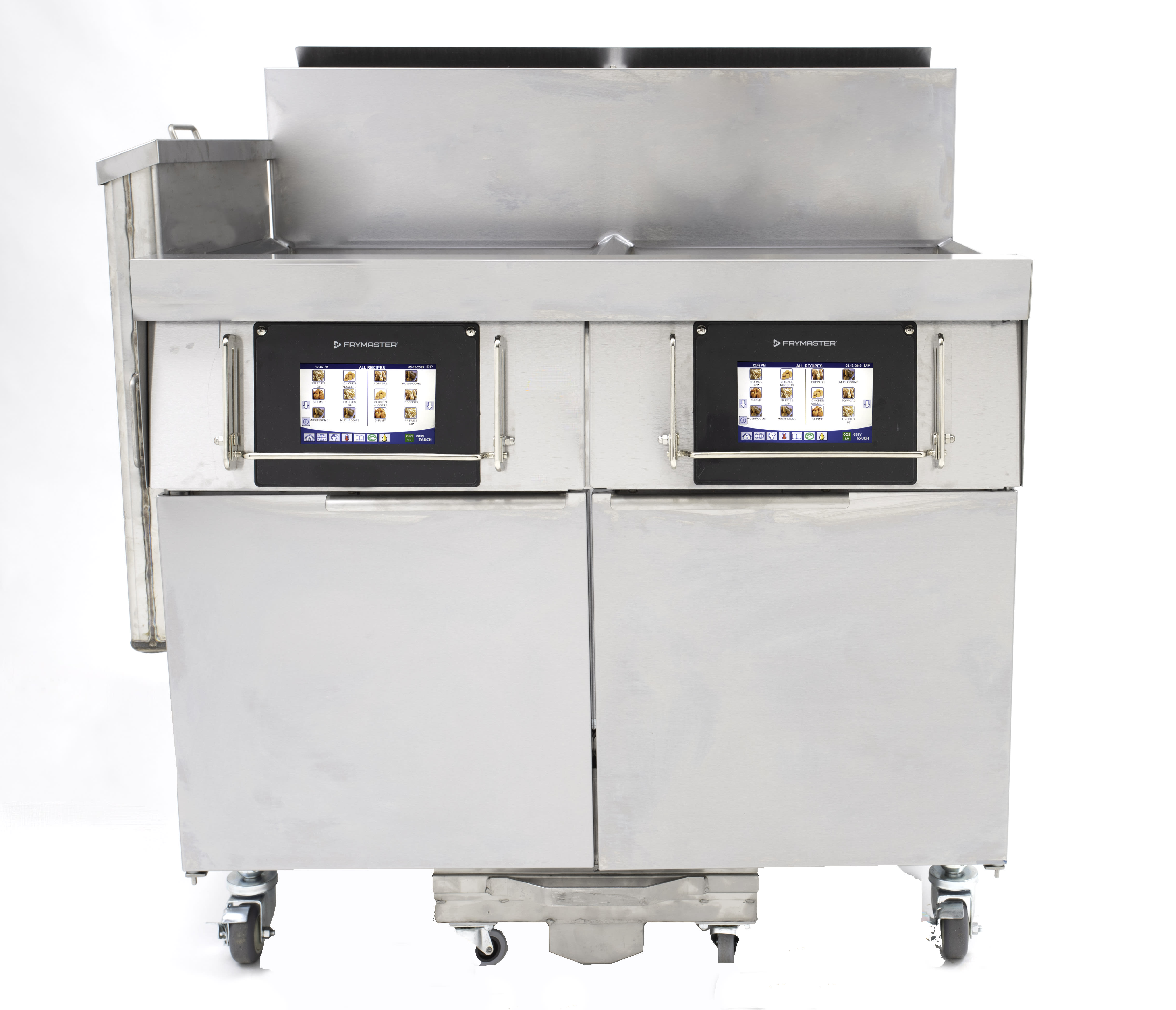 Frymaster 2FQG60T FilterQuick® 126 lb. Tube-Style LP Gas Floor Deep Fryer, 2-Pot, w/ easyTouch® Controller