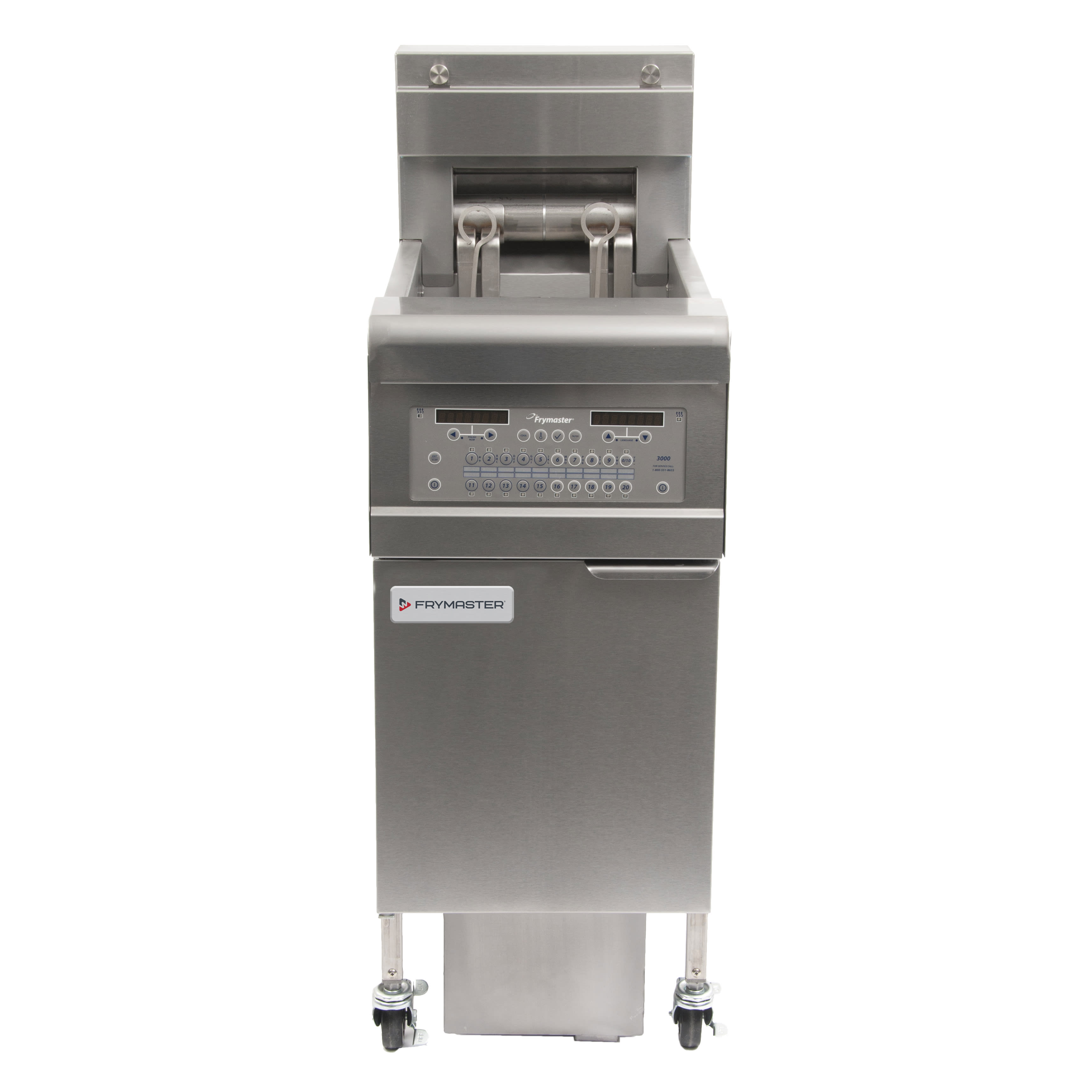 Frymaster FPEL114C OCF30™ 30 lb. Open-Pot Electric Floor Deep Fryer, 1-Pot, 208V/1-Phase, w/ SMART4U 3000 Controller