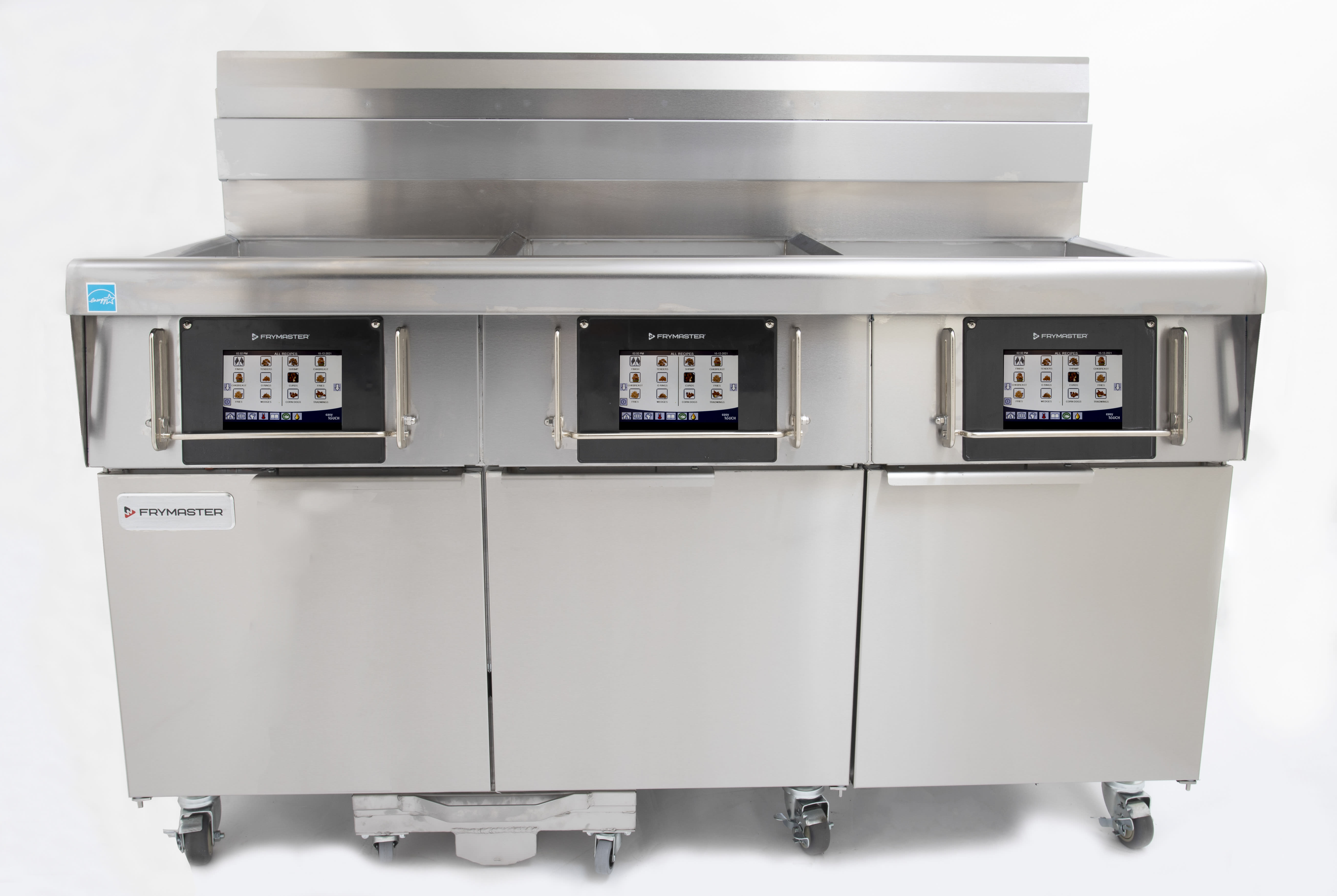 Frymaster 3FQG60T FilterQuick® 189 lb. Tube-Style LP Gas Floor Deep Fryer, 3-Pot, w/ easyTouch® Controller