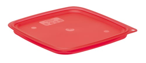 Cambro SFC6FPPP266 Square Food Storage Container Cover, 6 qt, Stackable, Polypropylene, Clear
