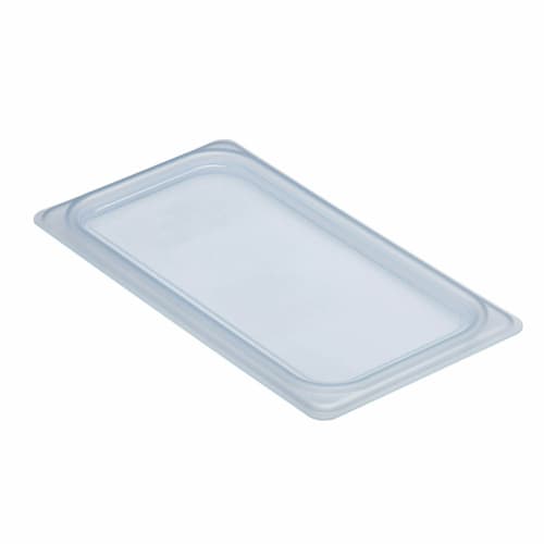 Cambro 30PPCWSC190 Camwear 1/3 Size Translucent Polypropylene Seal Cover
