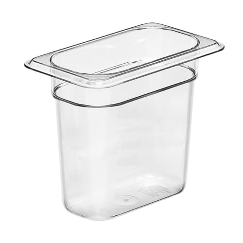 Cambro 96PCW135 Camwear 1/2 Size 6" Deep Polycarbonate Food Pan