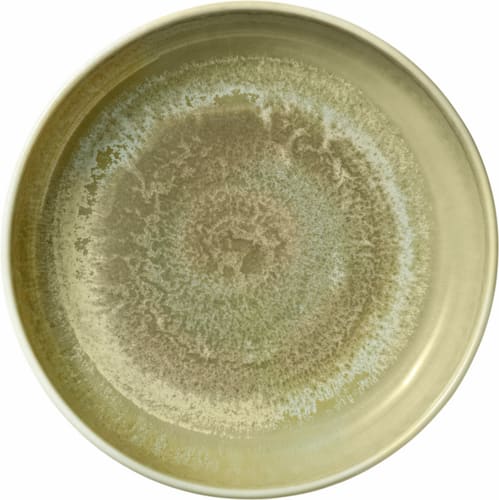 Libbey 801192141000104 Heart & Soul 8" Round Thyme Coupe Plate