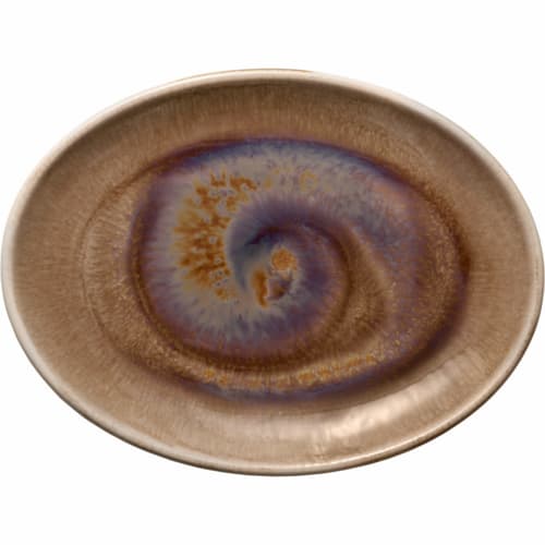 Libbey 801222541000101 Heart & Soul 10" x 7.5" Oval Oyster Coupe Platter