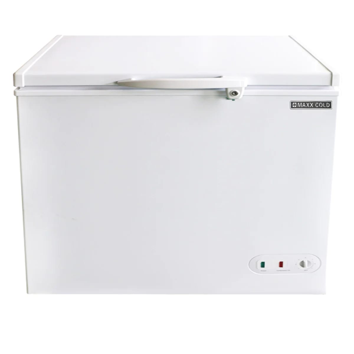 Maxx Cold MXSH7.0SHC White 7.0 Cu. Ft. Solid Top Chest Freezer, 115V