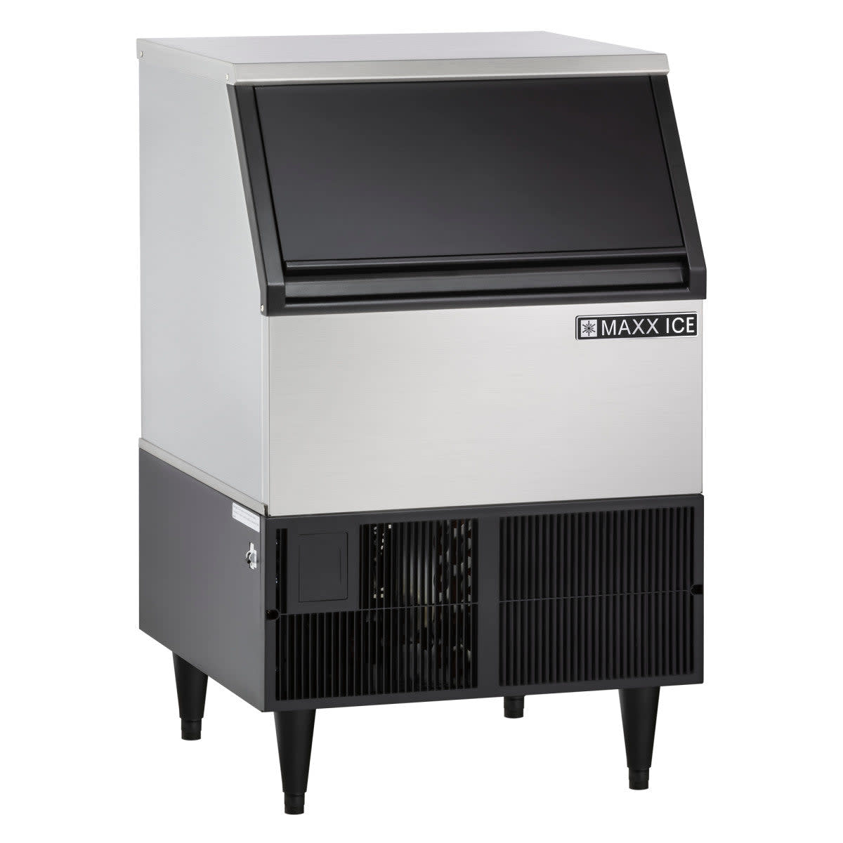 Maxx Ice MIM250 Full-Dice Cubed Style Ice Machine w/ Bin, 120V