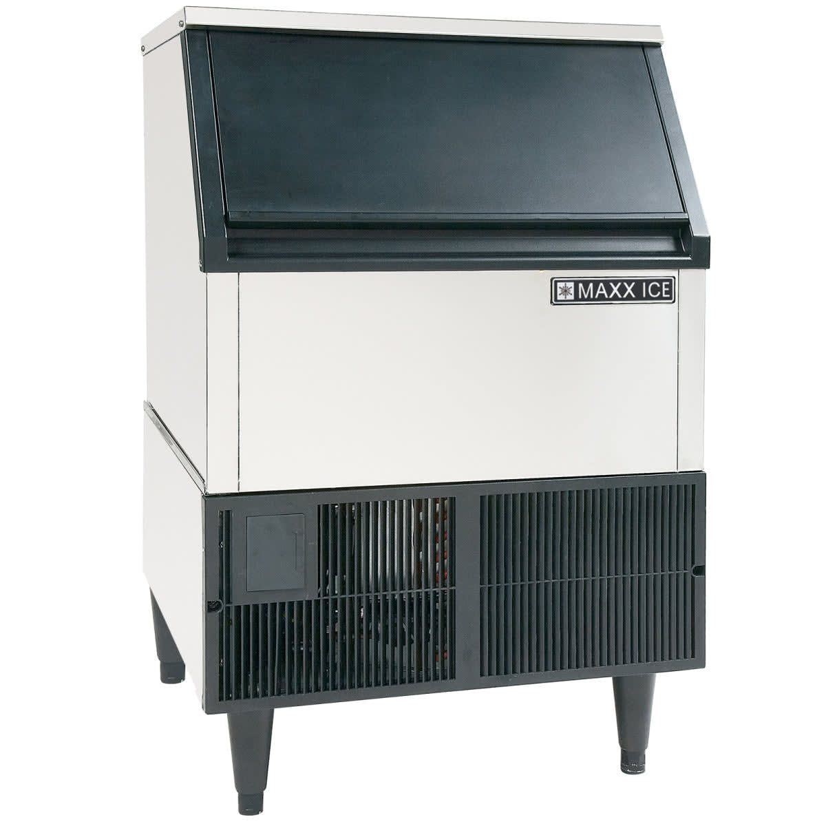 Maxx Ice MIM265H Combination Ice Maker and Bin, Half-Dice Cubes