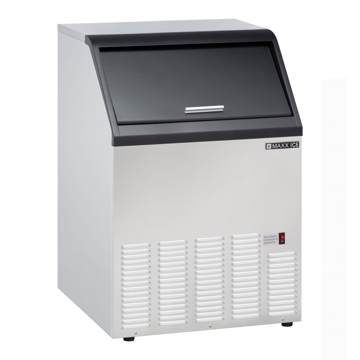 Maxx Ice MIM100 Bullet Cube-Style Icemaker w/ Bin, 115V
