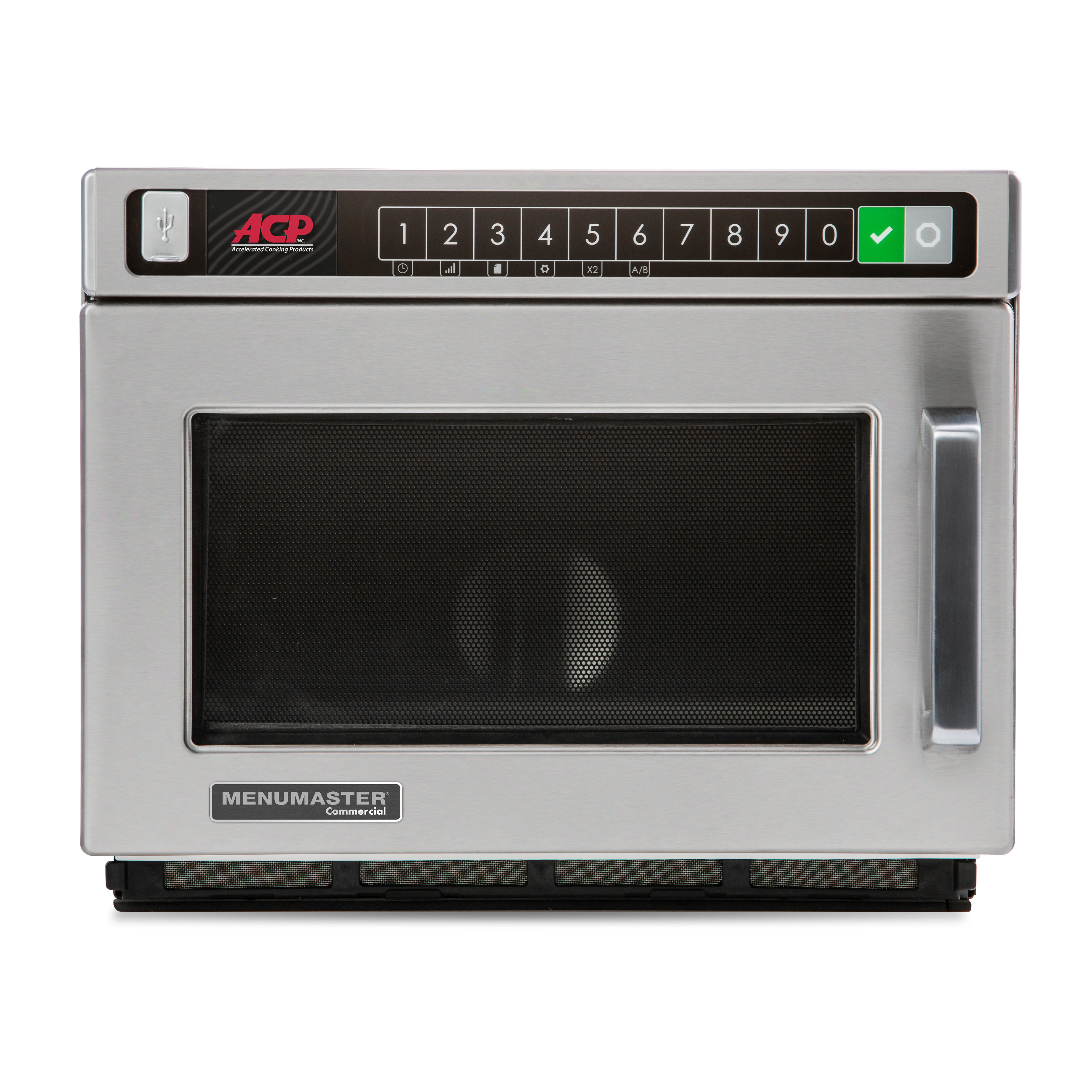 ACP MDC1015 Menumaster C-Max Heavy Duty Stainless Steel Commercial Microwave with Touchpad Controls, 1000W, 120V