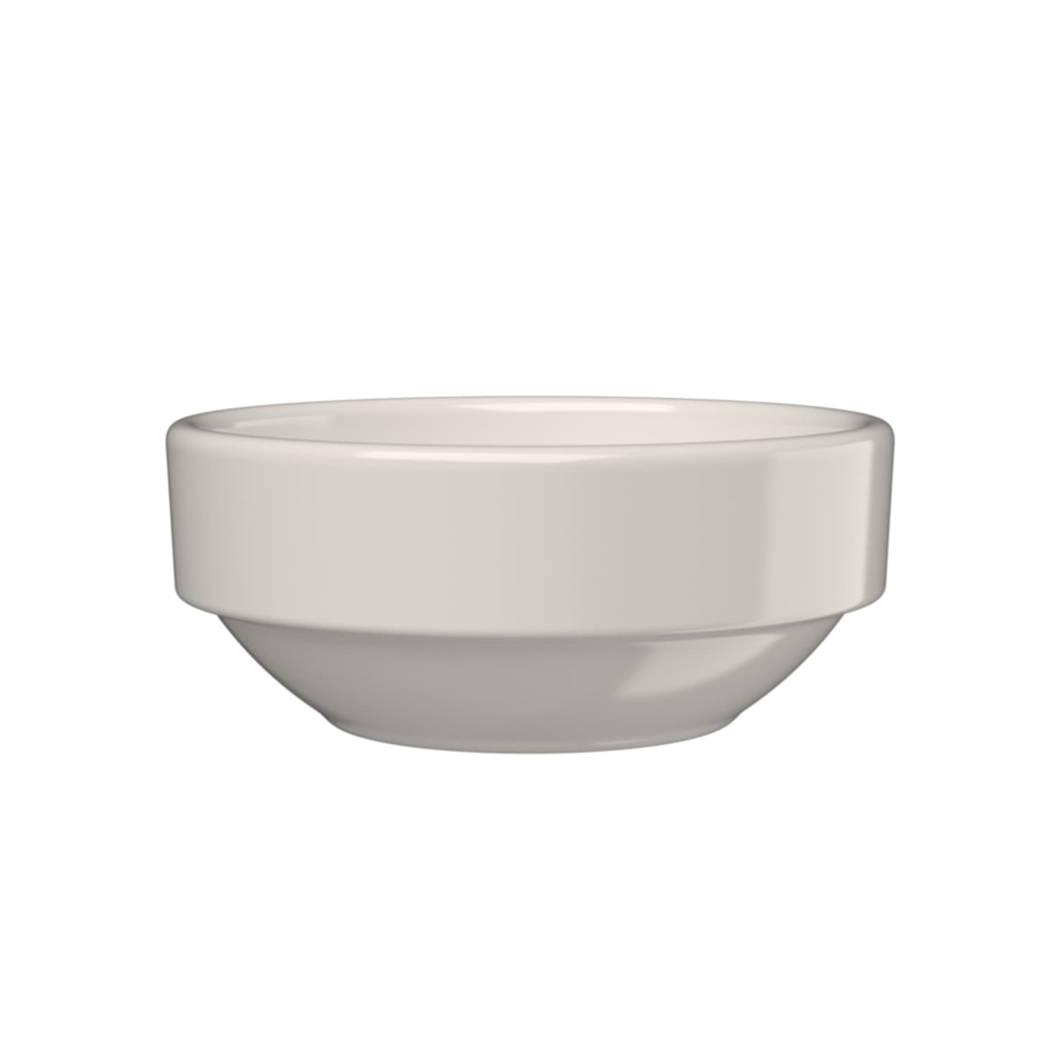 Mikasa 5316212 Foundation Joker 10 oz Round White Stackable Bowl