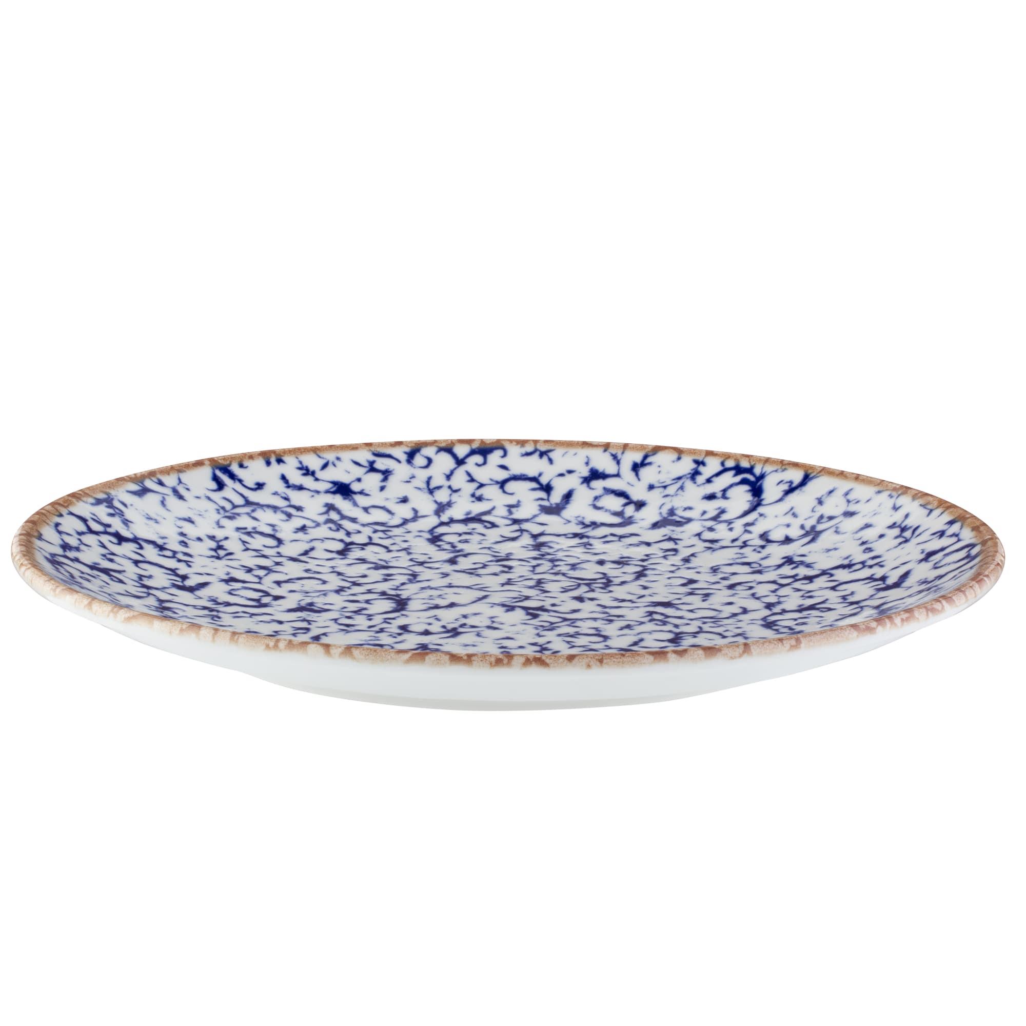 Mikasa 5316004 Venecia 10.67" Round Blue Coupe Rim Plate