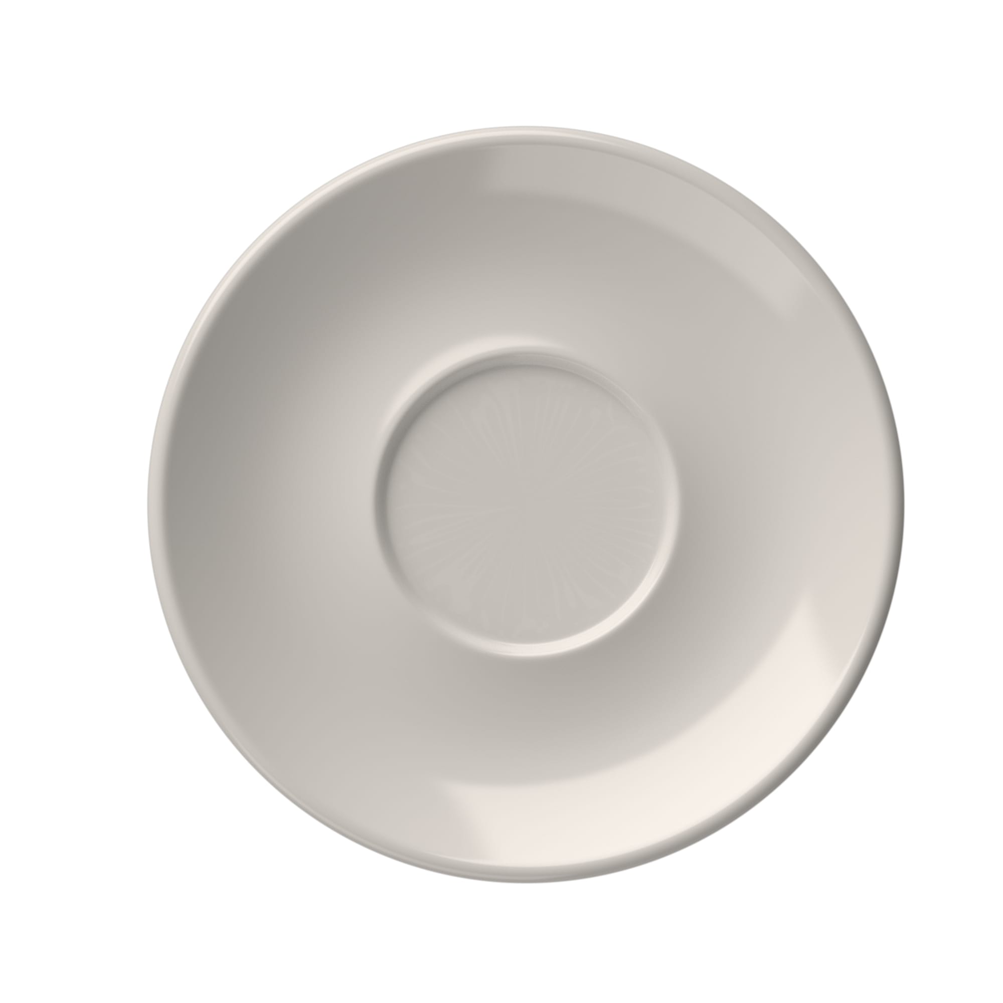 Mikasa 5318365 Foundation Lona 4.86" Round White Coupe Rim Saucer