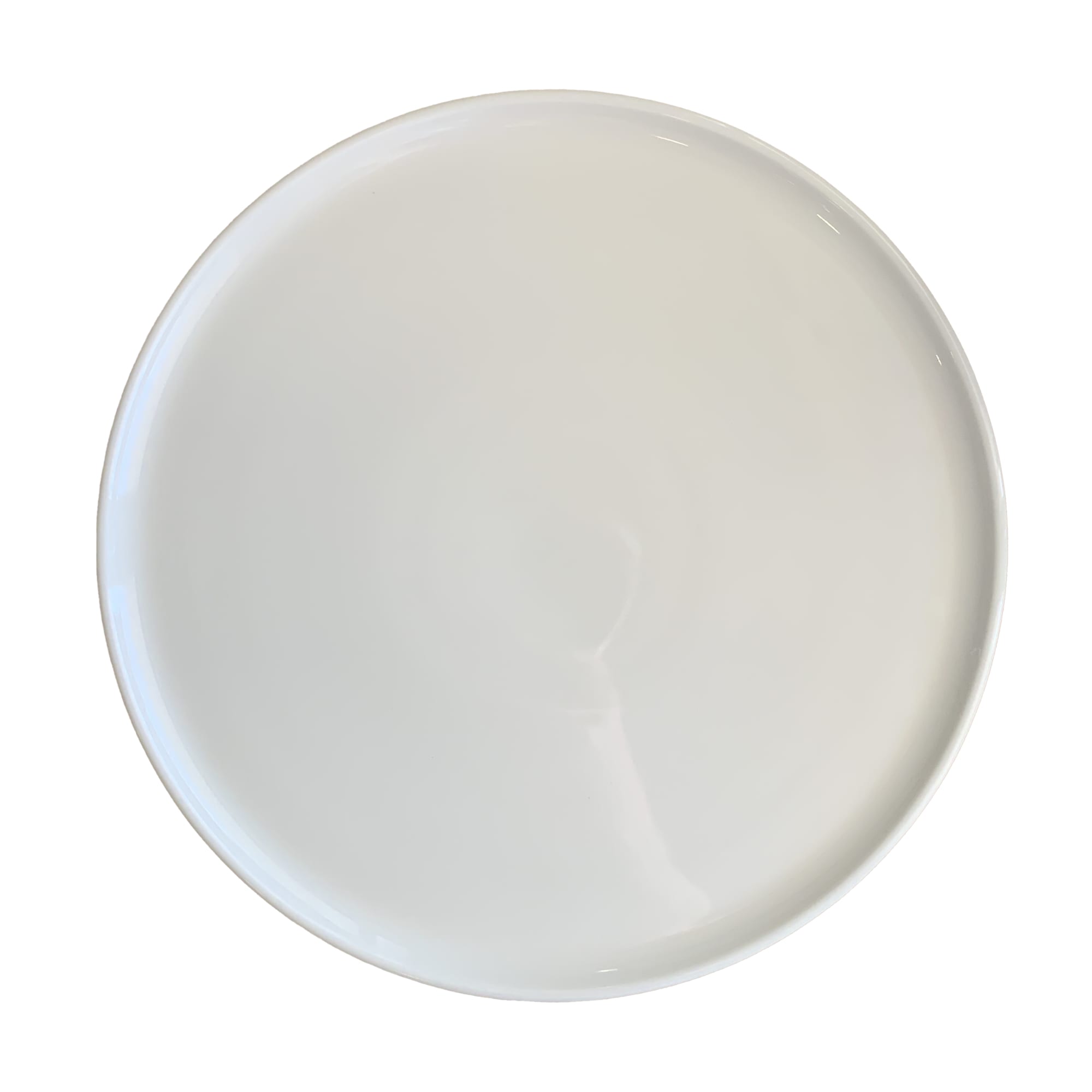 Mikasa 5315875 Foundation Mesa 12.2" Round White Coupe Rim Plate