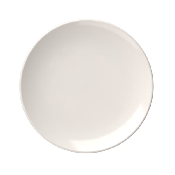 Mikasa 5316214 Foundation Lona 8.2" Round White Coupe Rim Plate