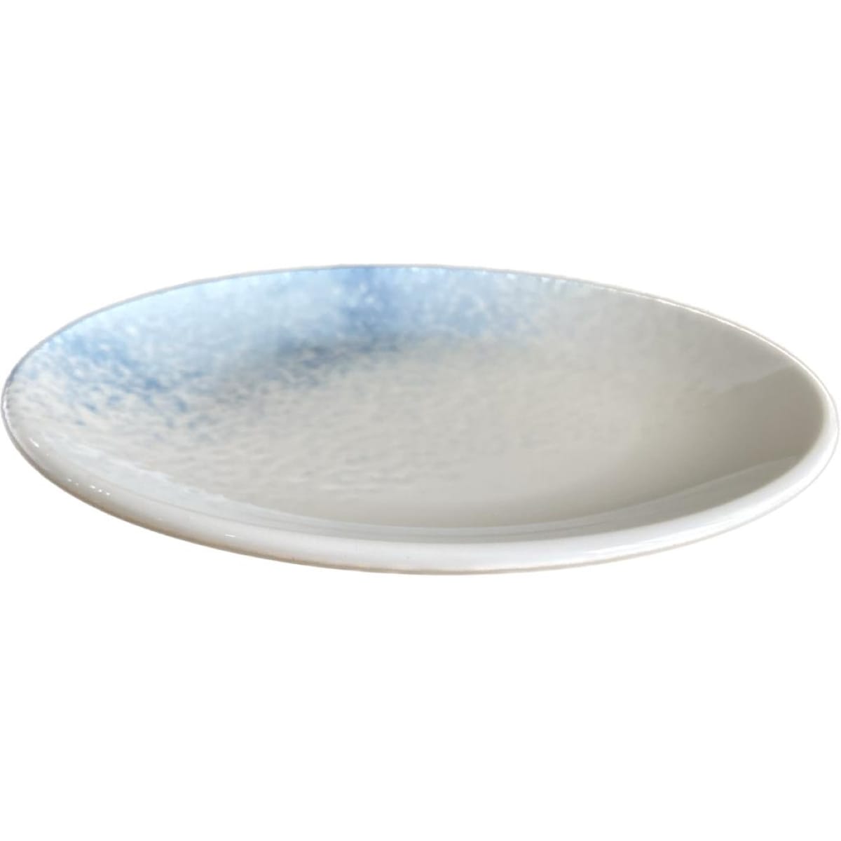 Mikasa 5316389 Azure Sky 8.2" Round Blue Coupe Rim Plate