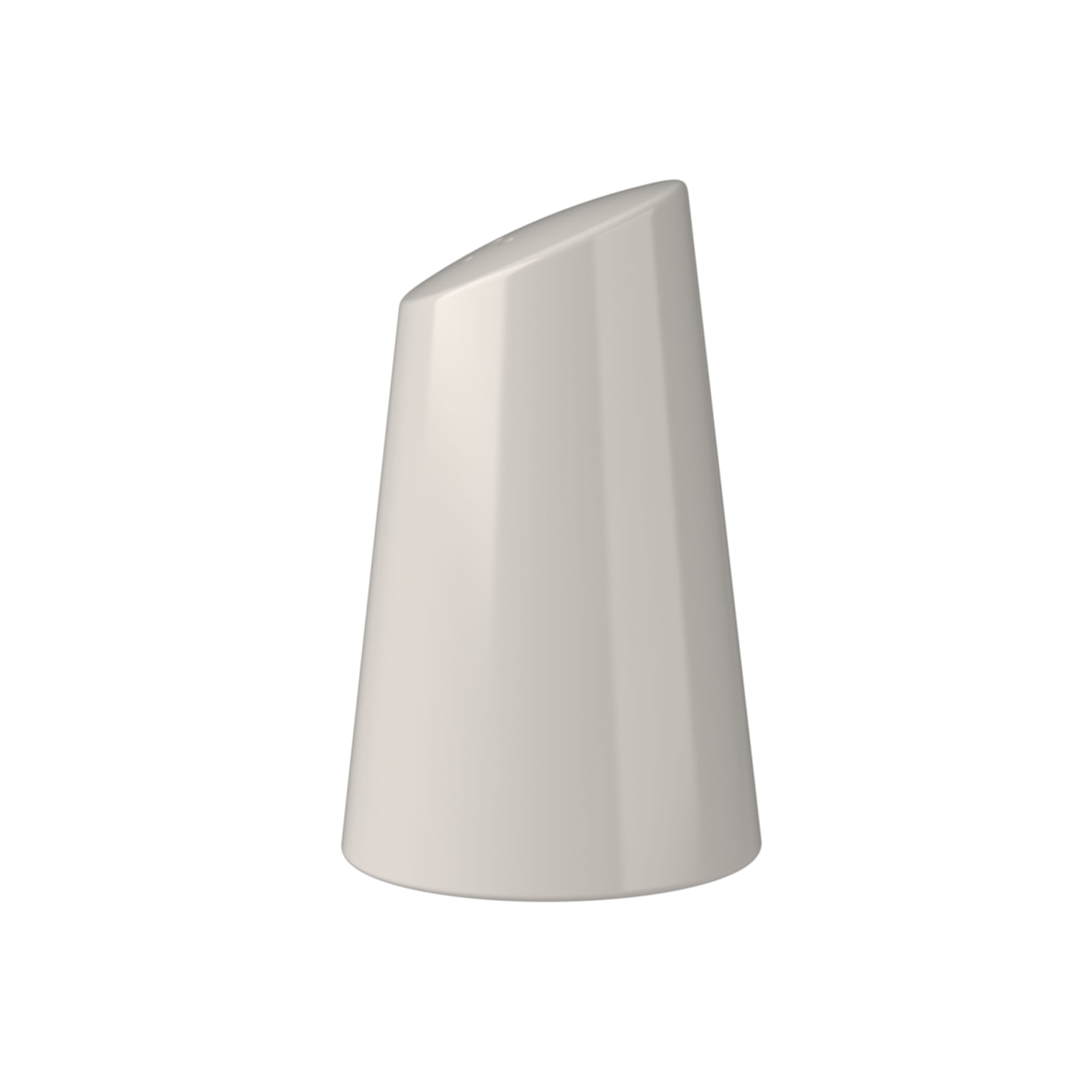 Mikasa 5316169 Foundation Bevel White Salt Shaker