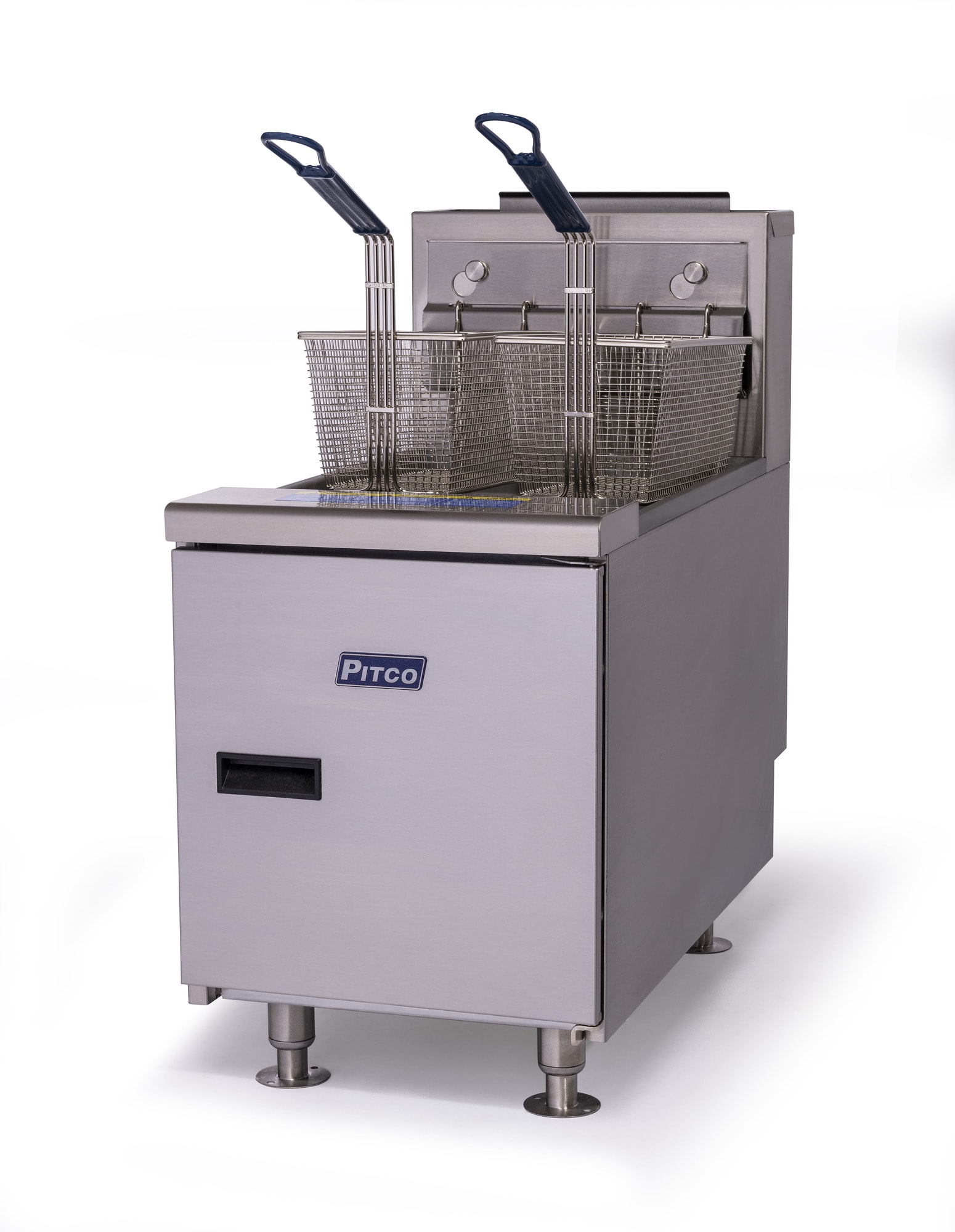 Pitco® SGC-S Solstice™ Countertop Fryer, 35 lb. Tank, Natural Gas
