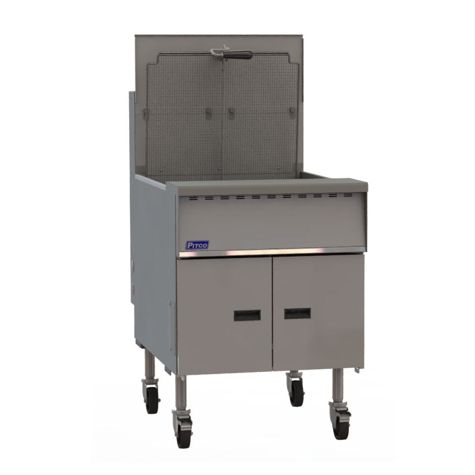 Pitco® SGM24 MegaFry Floor Fryer, 150 lb. Tank, Natural Gas