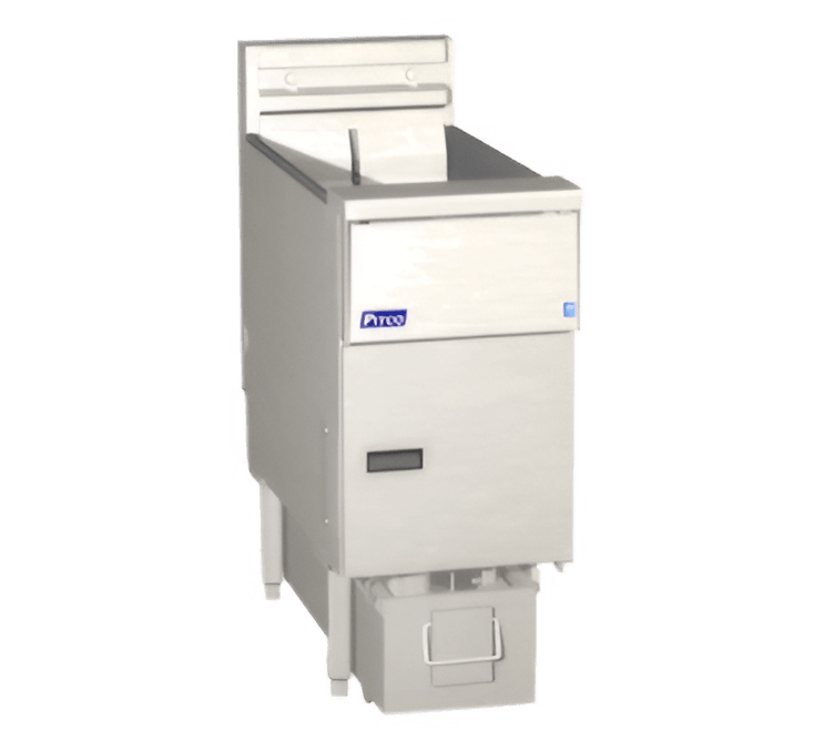 Pitco® SE14RS-1FD Solstice™ Full-Pot Floor Fryer and Filter System, 240V/1PH, 22kW/hr