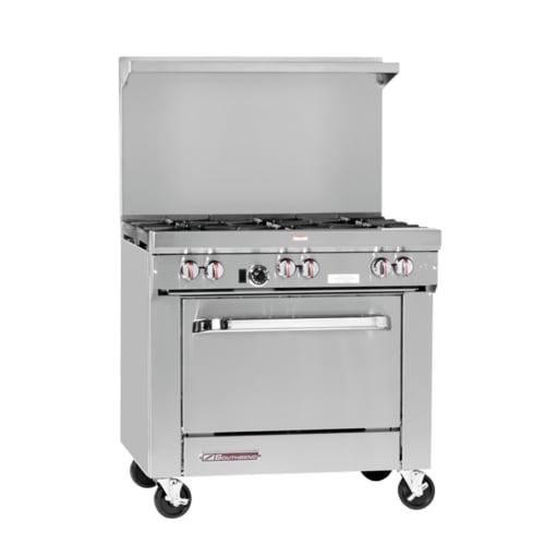 Southbend S36D 36" S-Series Range with (6) Open Burners and Standard Oven, Natural Gas