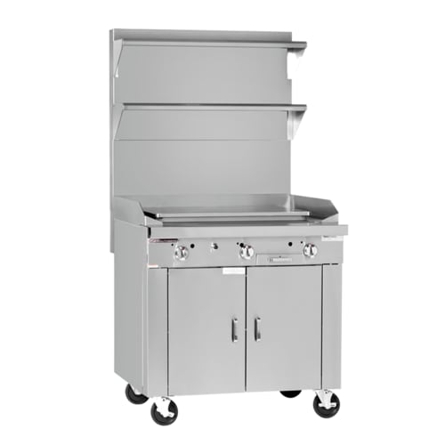 Southbend P48A-PPPP 48" Platinum Sectional Plancha Range with Convection Oven, LP Gas