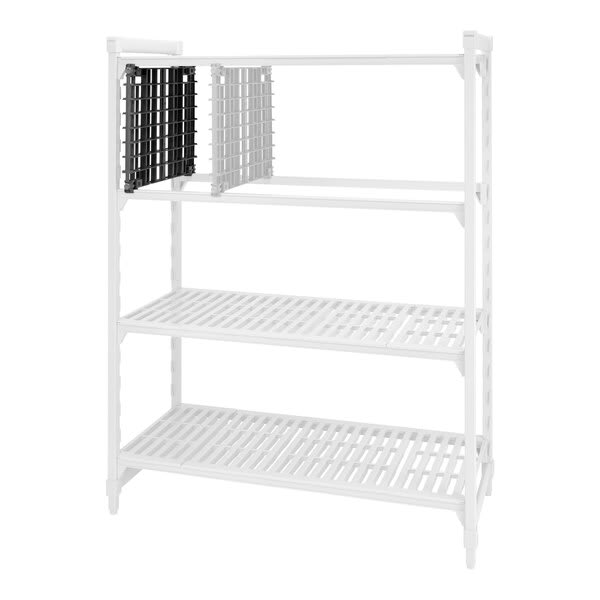 Cambro CSUNVRA21580 Camshelving 21" Deep Universal Standage Rack Add-On Kit for Premium, Elements and Elements XTRA Series