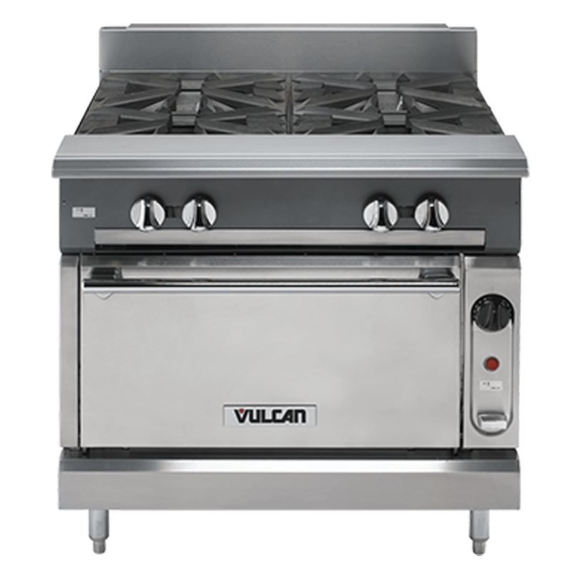Vulcan V236HS 36" Heavy-Duty Modular Range with (2) Hot Tops and Standard Oven, LP Gas