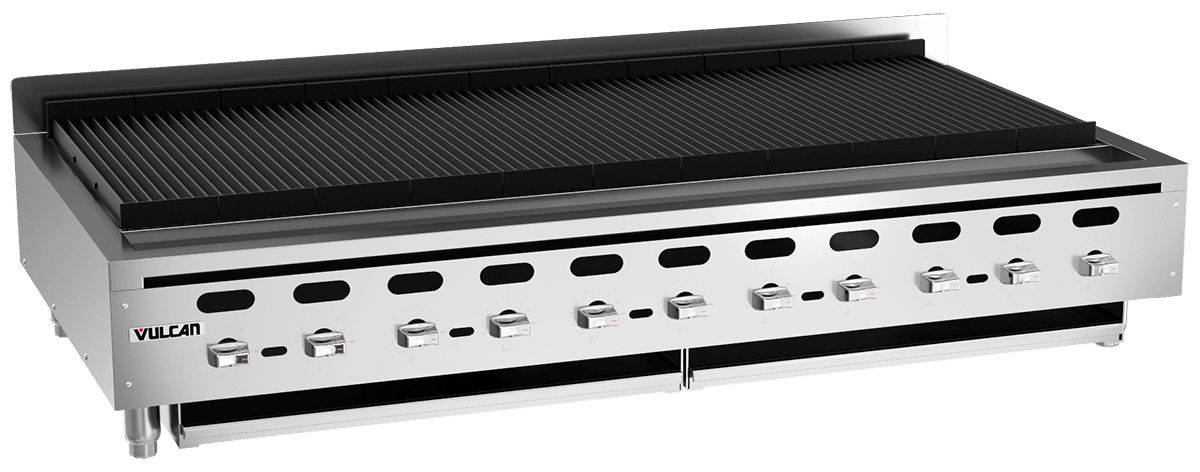 Vulcan VACB60 60" Heavy-Duty Countertop Charbroiler, LP Gas