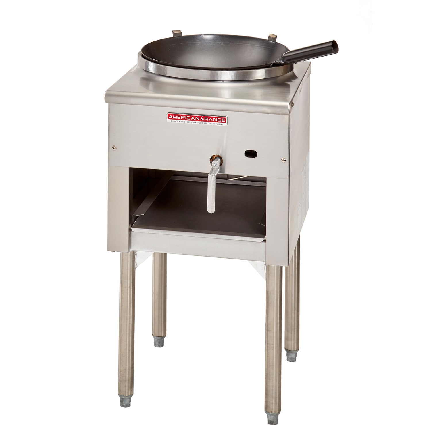 American Range ARWR-J13 18" Heavy-Duty Wok Range with 13" Jet Burner, LP Gas