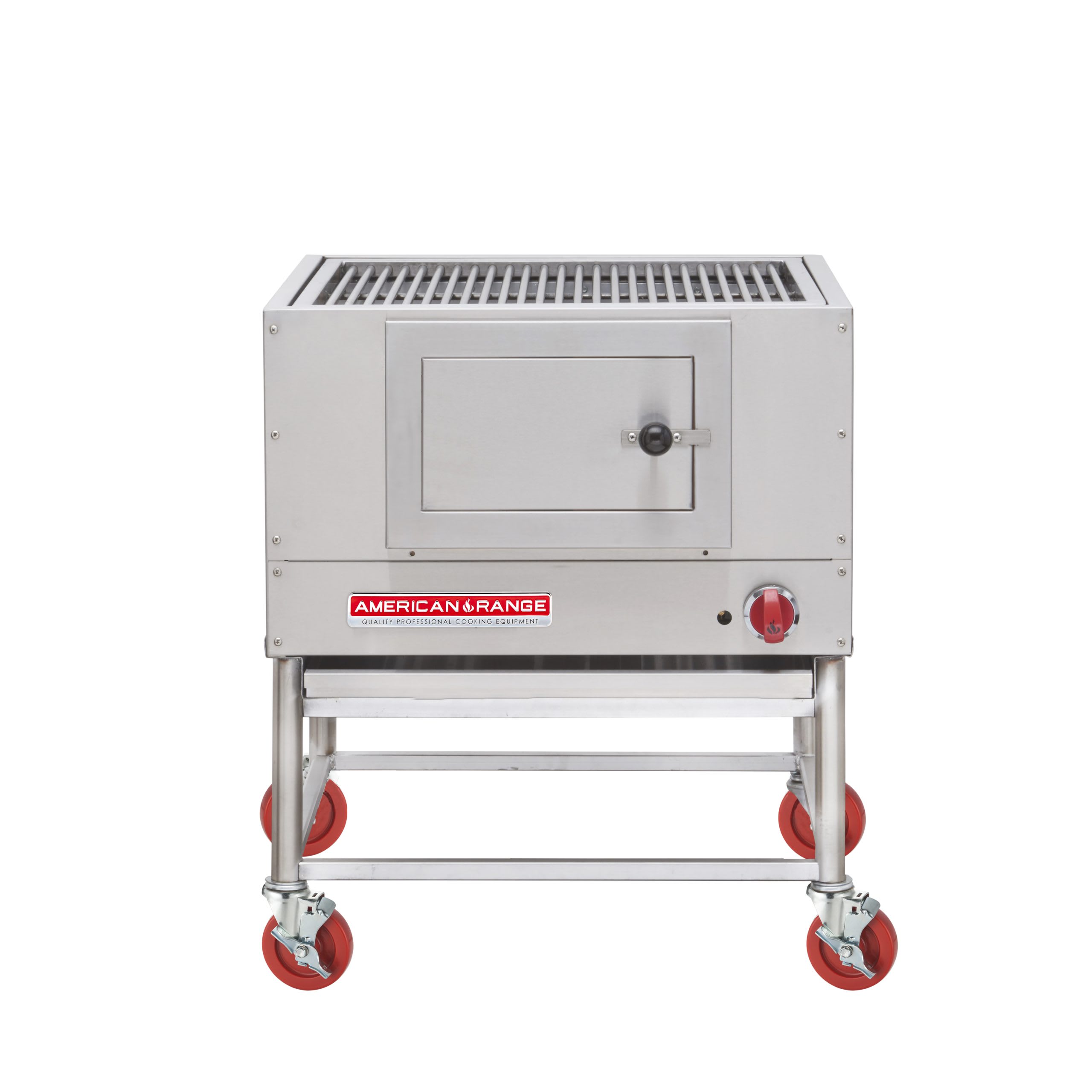 American Range AMSQ-36 36" Wood Burning Charbroiler, Natural Gas