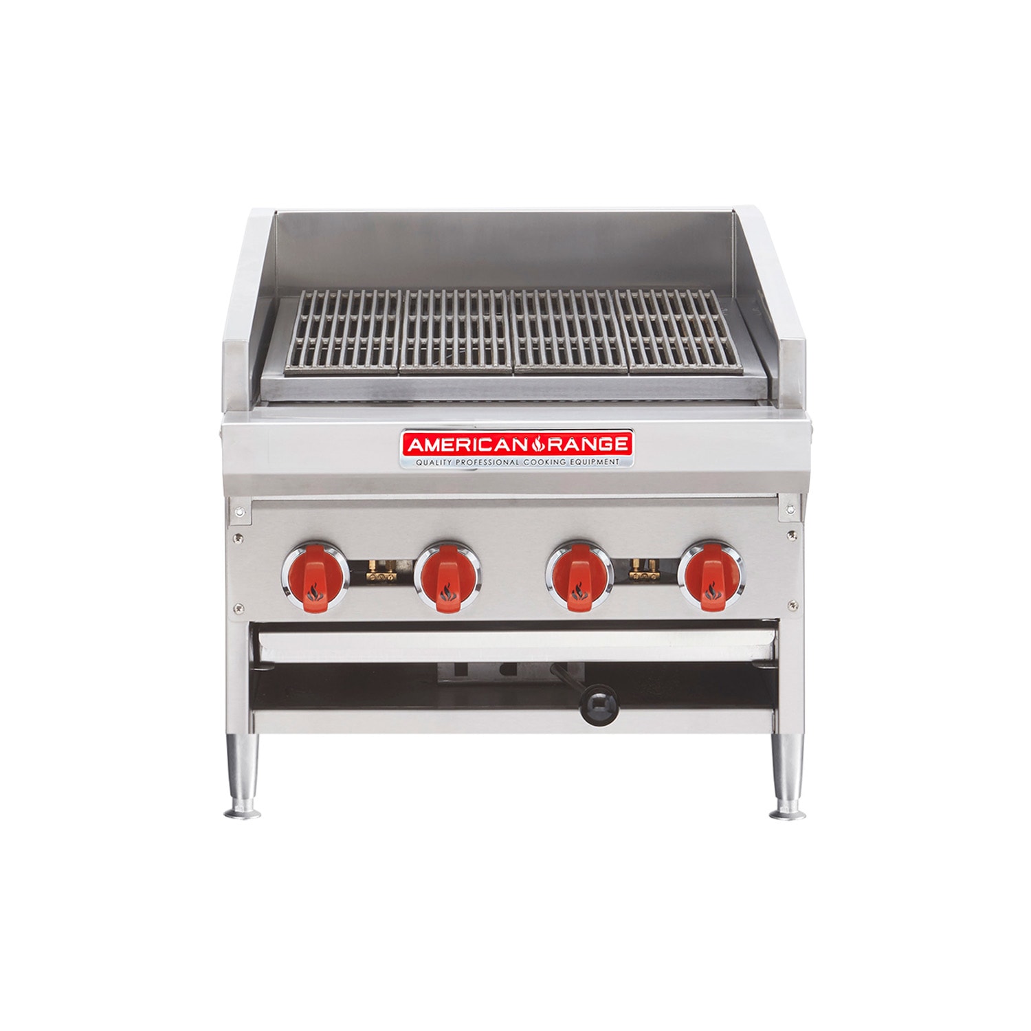 American Range ADJ-24 24" Adjustable Countertop Charbroiler, LP Gas