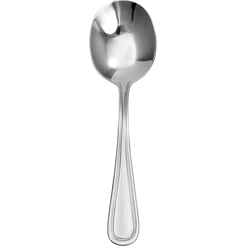 International Tableware CA-113 Carlow 18/8 Stainless BouiIlon Spoon 5-7/8"