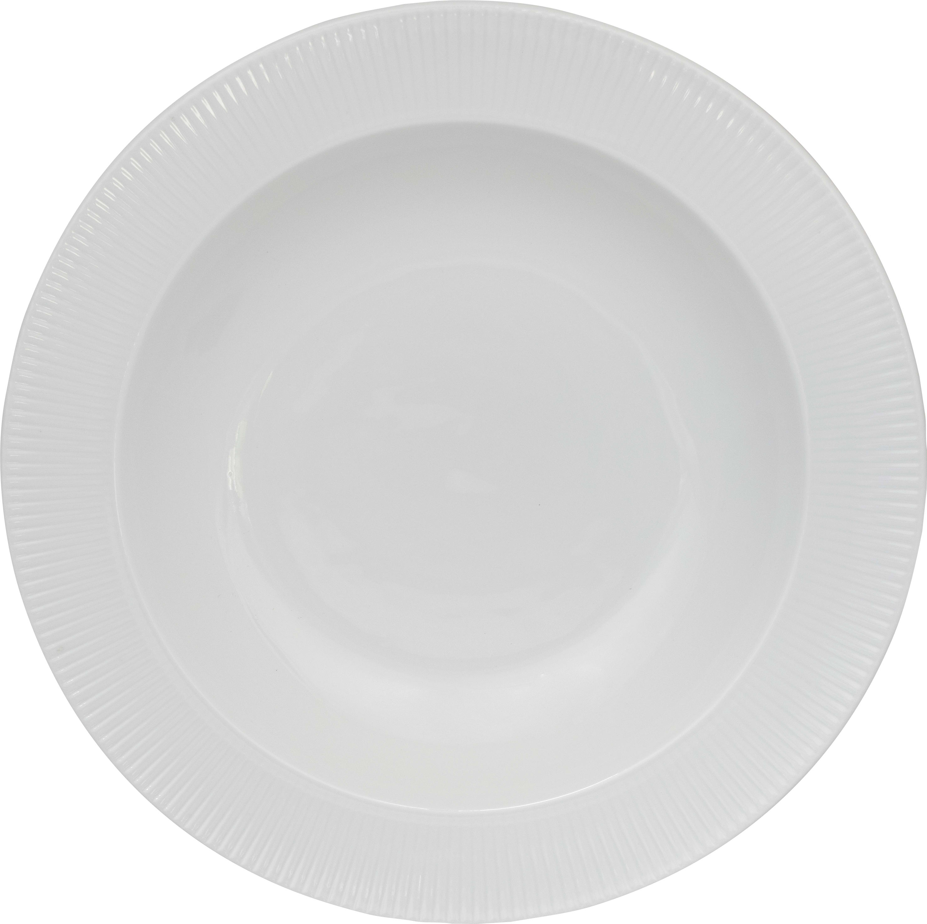 International Tableware SB-33 Sunburst Porcelain BW 1-1/4" Reg Rim Soup Bowl (12oz)